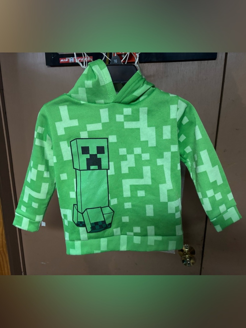 Minecraft toddler hoodie size 4